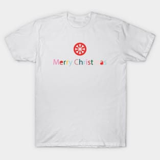 Colorful Merry Christmas T-Shirt